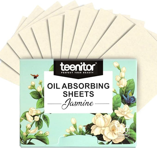 Teenitor Oil Blotting Papers for Face, 100 Sheets Absorbent Pads