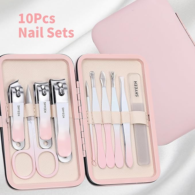 Manicure Set, 10 pcs High-Carbon