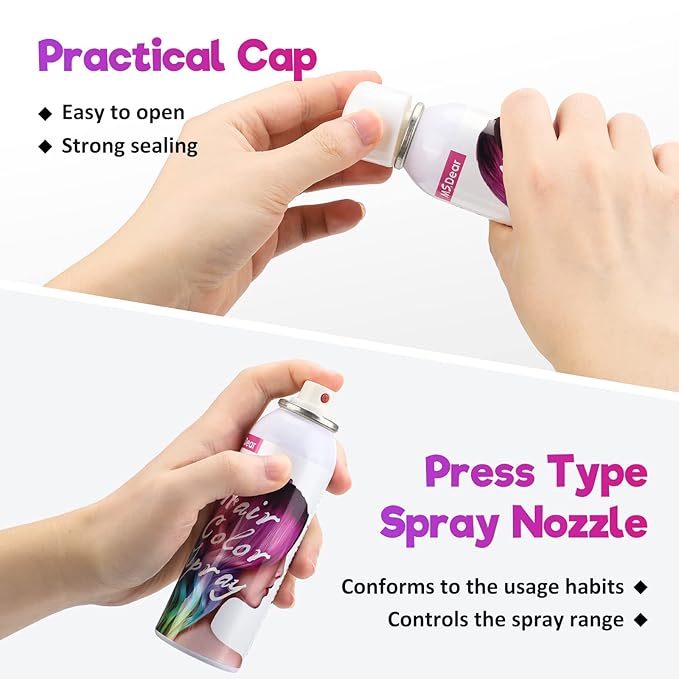 ONE-TIME USE White Hair Color