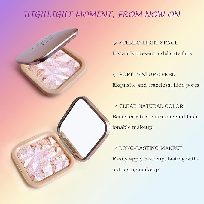 Highlighter Makeup Palette Shimmer Contour Palette Powder