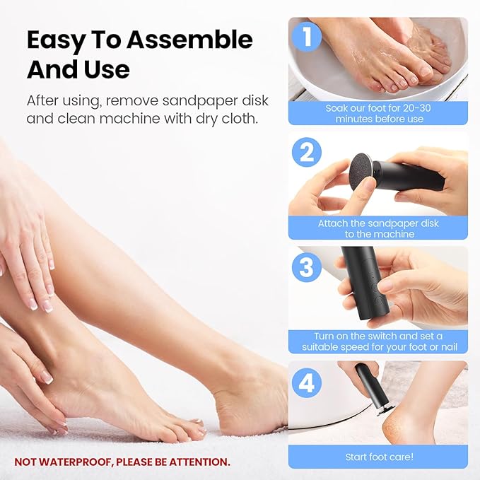 Electric callus remover for feet,