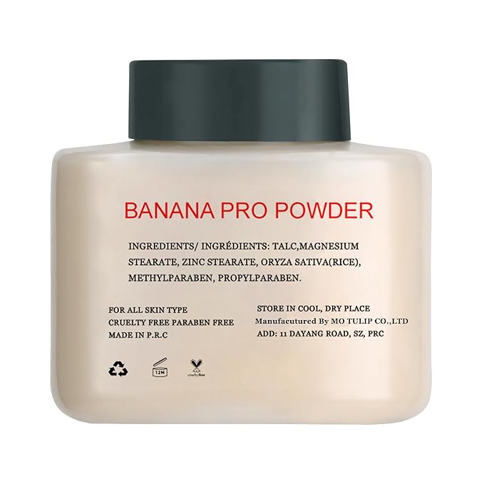 Banana Pro Loose Baking Powder, long lasting Matte (1.5 O.Z)