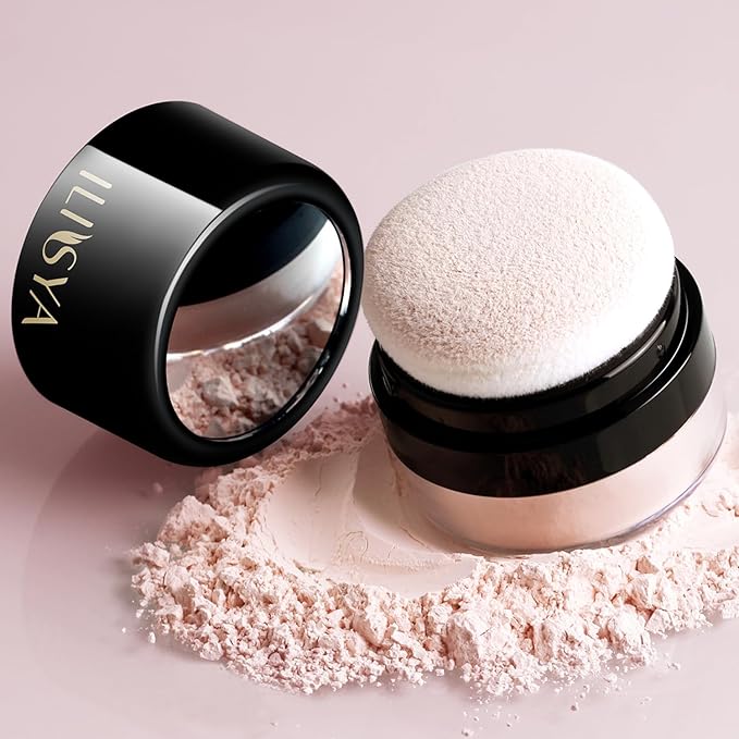 Setting Powder Lightweight Loose Powder Finishing Powder Long-Lasting Mirror-3 Colors