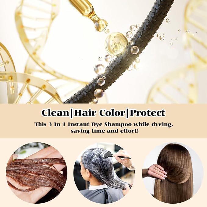 Bubble Natural Plant Extract Hair