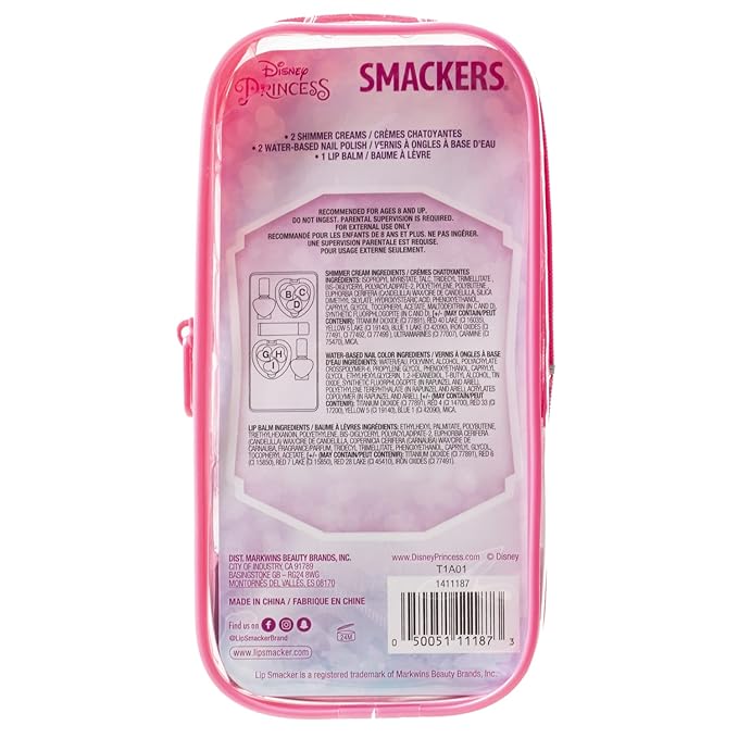 Lip Smacker Disney Princess Pouch Makeup