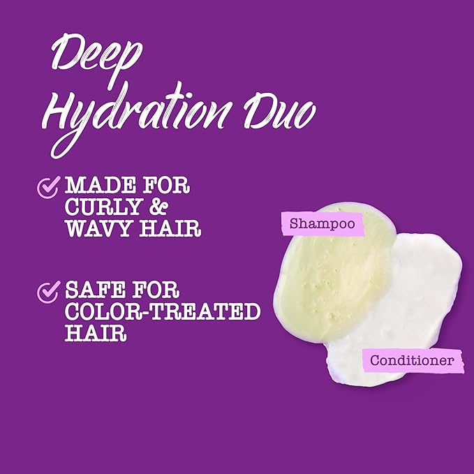 Maui Moisture Heal & Hydrate + Shea Butter Conditioner for Dry, Damaged Curls Helps Soften & Revive Curly & Coily Hair with Macadamia & Coconut Oils, Vegan & Silicone-Free, 13 fl. oz