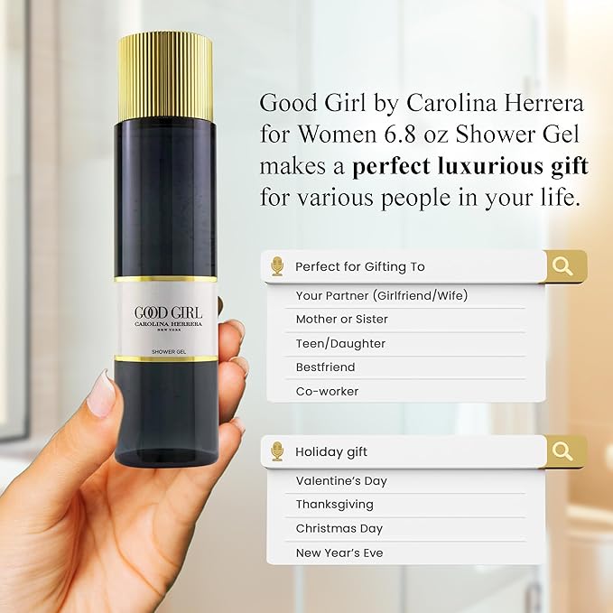 Good Girl by Carolina Herrera for Women 6.8 oz Shower Gel