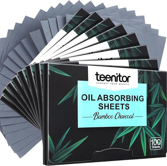 Teenitor 800 Counts Oil Blotting Papers for Face, Large 10cmx7cm