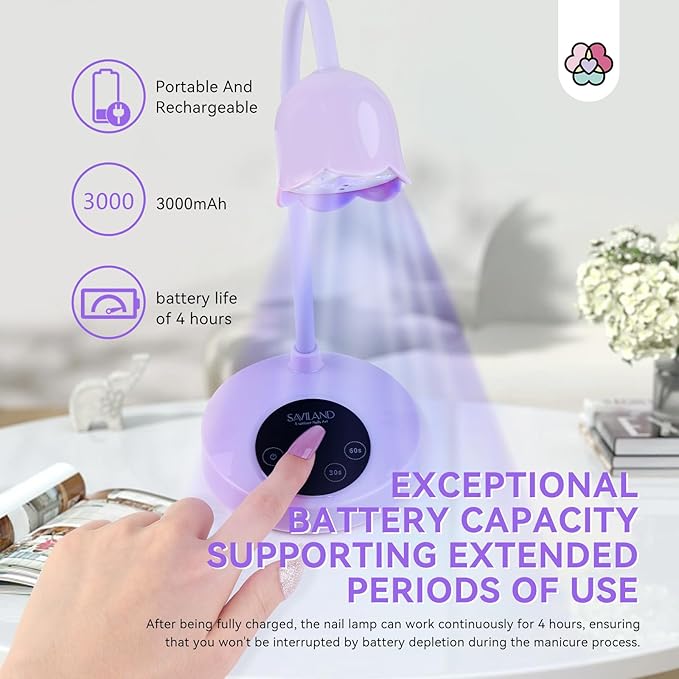 Saviland 30w gel x lamp