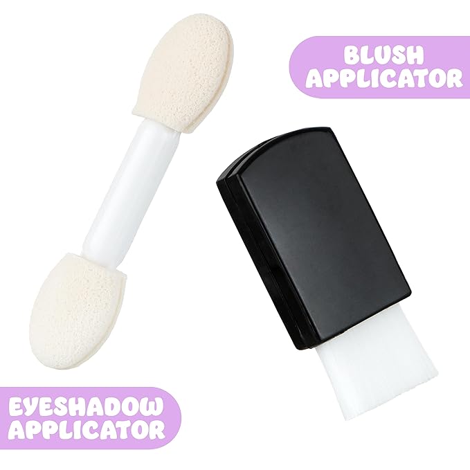 Expressions 10 Color Eyeshadow Palette & Blush Makeup