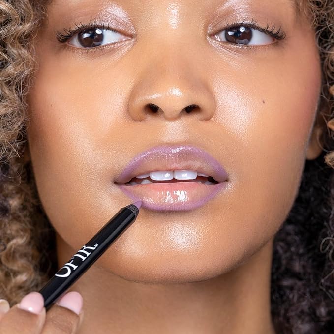OFIR Longwear Demi-Matte Lip Line | Smudge-Proof, Easy Glide, Hydrating, Long-Lasting Color, Precise Application, Muted Purple Lip Liner Pencil for Defined Lips | 0.042 OZ