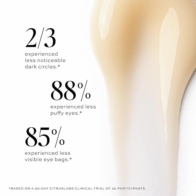 DIME Beauty Luminosity Eye Serum, Eye Cream for 0.5 oz