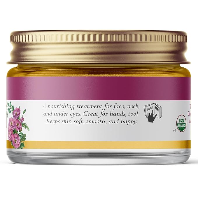 Badger Rose Beauty Balm, Intensive Moisturizer, 28 g/1oz