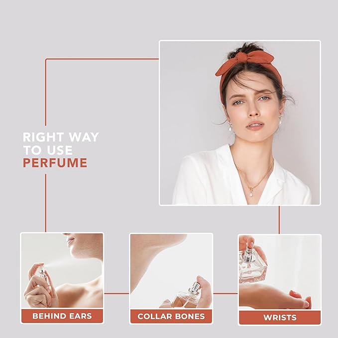 Exotique Gift Set Of 4 Premium Perfume Liquid- 30Ml Each I Orange, Cedar, Honey And Rose Fragrance I Luxury Edp Perfume For Girls And Ladies, Best Gift Set For Women