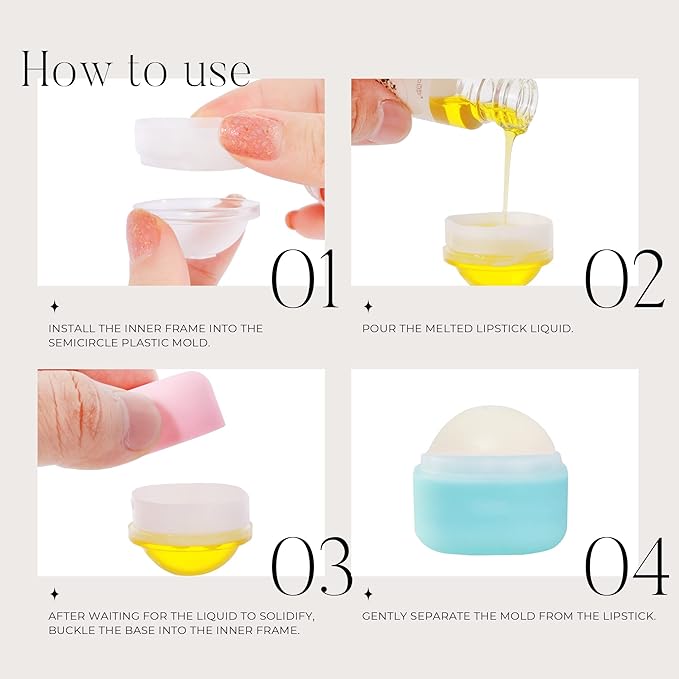 0.25 oz(7g) Empty Lip Balm Square