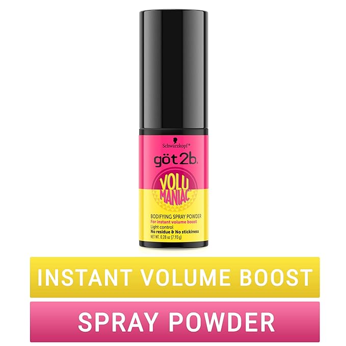 Got2b Volumaniac Spray Powder, 0.28 oz