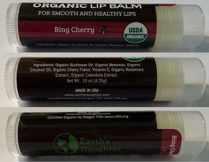USDA Organic Lip Balm 4-Pack by