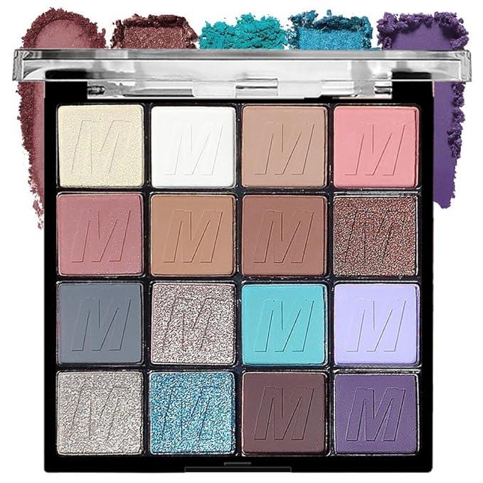 9 Colors Blue Champagne Gold Matte Shimmer Eyeshadow