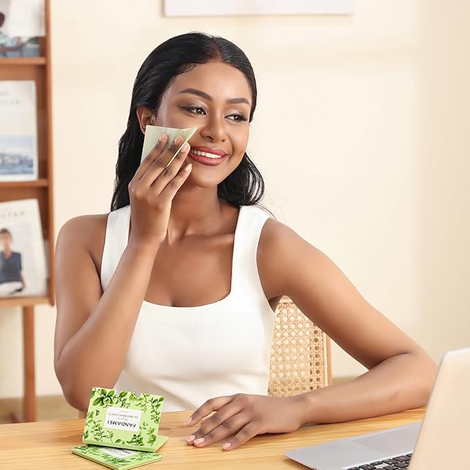 FANDAMEI Oil Blotting Sheets For Face, 600 Sheets Absorbing Tissues