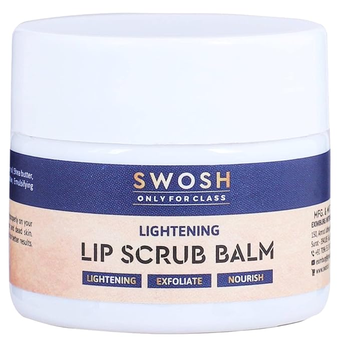 SWOSH Lip Scrub For Dark Lips Brightening