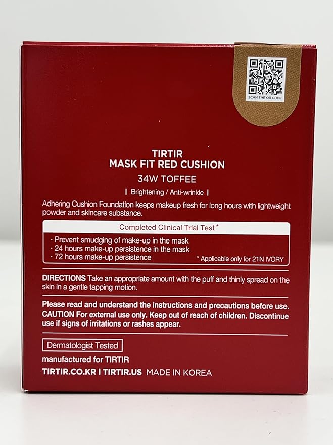 TIRTIR Mask Fit Red Cushion Foundation | Japan's of 1))
