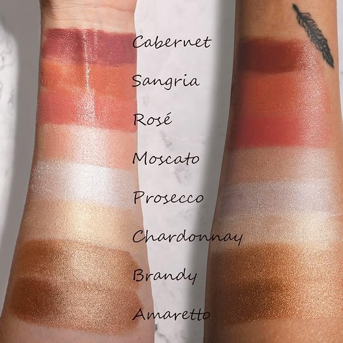 Organic Tint Tube, 100% Natural Vegan Gluten-Free Cream Highlighter Multi-Stick, Made in USA, Prosecco