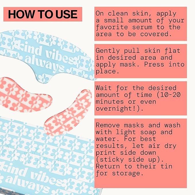 Pacifica Reusable Mask Set – Silicone Undereye & Brow Mask Set for Forehead & Under Eye, Anti-Wrinkle, Firming, Pair with Serum, Vegan & Cruelty-Free, 3 Pieces