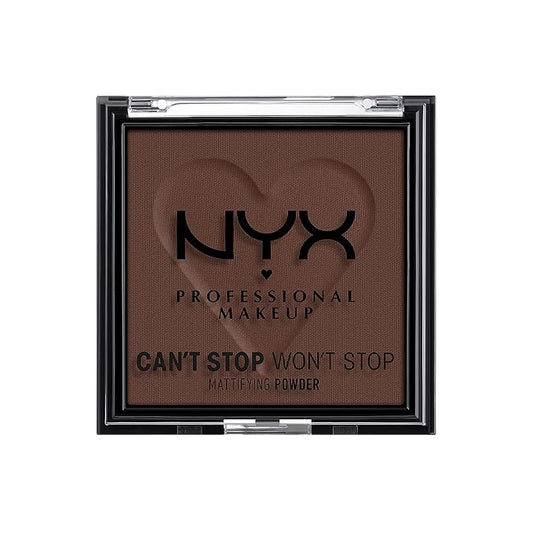 NYX PROFESSIONAL MAKEUP Can't Stop Won't Stop Mattifying Pressed Powder - Rich