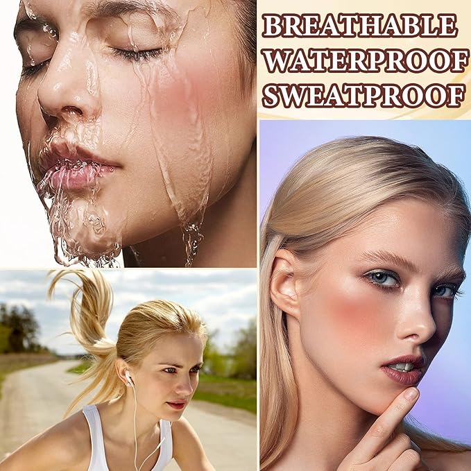 Liquid Contour Beauty Wand,Stick with Cushion Applicator,Cream Contour,Long Blush Stick