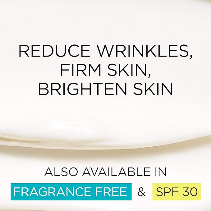 L'Oreal Paris Revitalift Triple Power Anti-Aging Broad Spectrum SPF 30 Sunscreen, Pro Retinol, Hyaluronic Acid & Vitamin C Lotion, Reduces Wrinkles 1.7 Oz