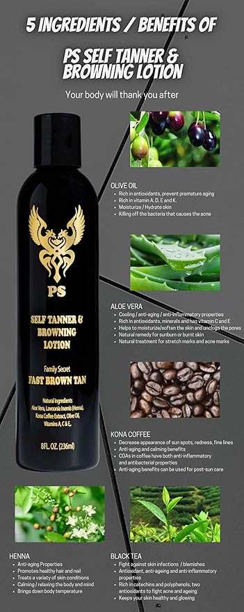 PS Self Tanner and Browning
