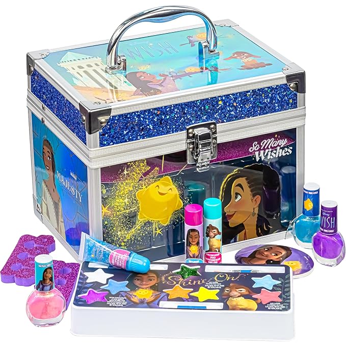 Disney Wish - Townley Girl Train Case Cosmetic