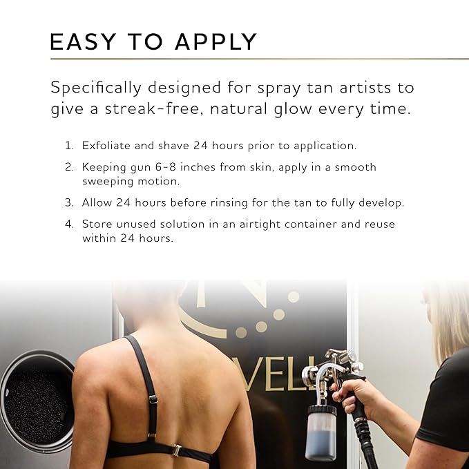 Norvell Tuscan Plus Sunless Tanning Solution, Caramel Brown and Rose Tan, 34 fl oz – Professional Spray Tan Solution for Spray Tan Machine – Unleash Confidence with Instant, Long-Lasting Natural Color