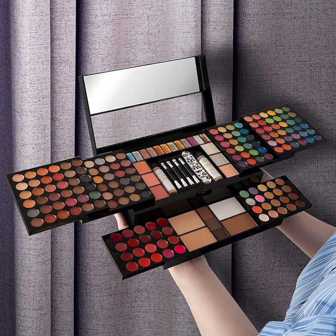 M 187 Colors Professional Makeup Palette - All-in-One