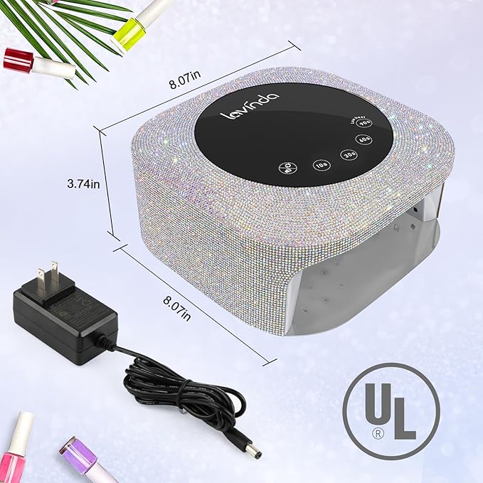 Lavinda uv led nail lamp,