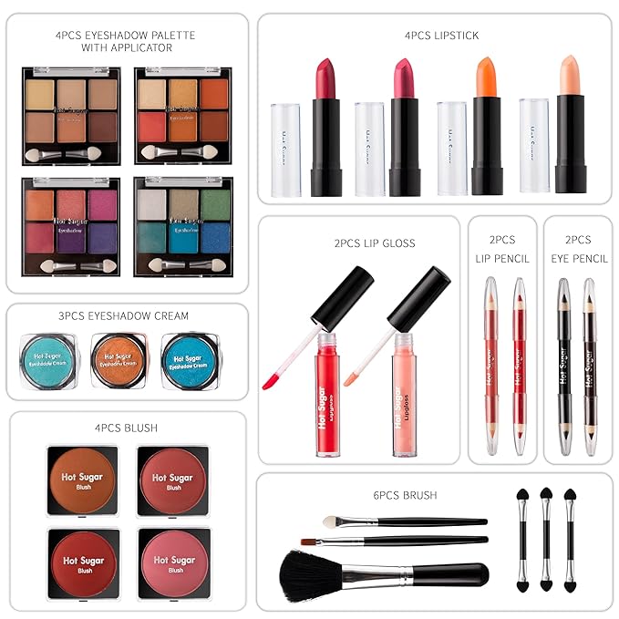 Hot Sugar All In One Makeup Set