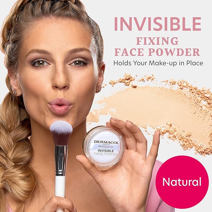 Dermacol - Invisible Fixing Face Powder, Touch-proof Translucent Face 5 g