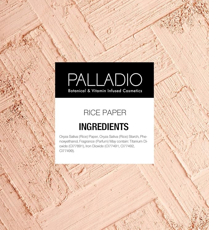 Palladio Facial Tissues for Oily Skin, Face Blotting