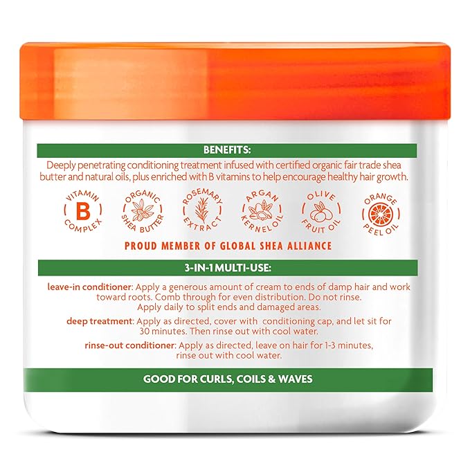 Cantu Leave-In Conditioning Repair Cream with Argan Oil, 16 oz (Pack of 2)