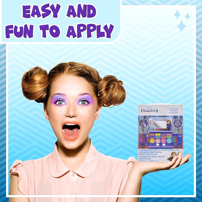 Disney Frozen Elsa Anna Cosmetic Compact Set