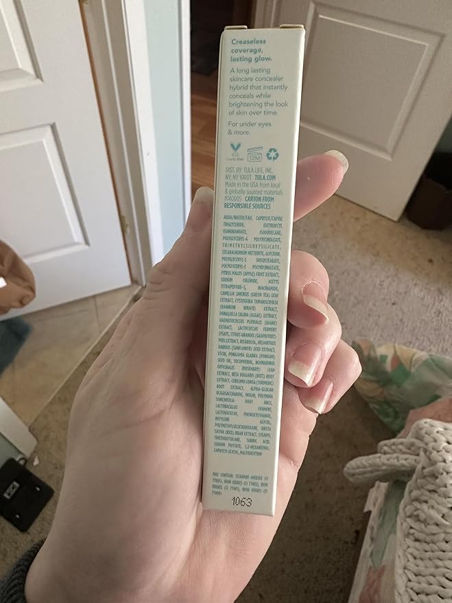 TULA Skin Care Radiant Skin Brightening Serum Concealer 0.18 fl oz