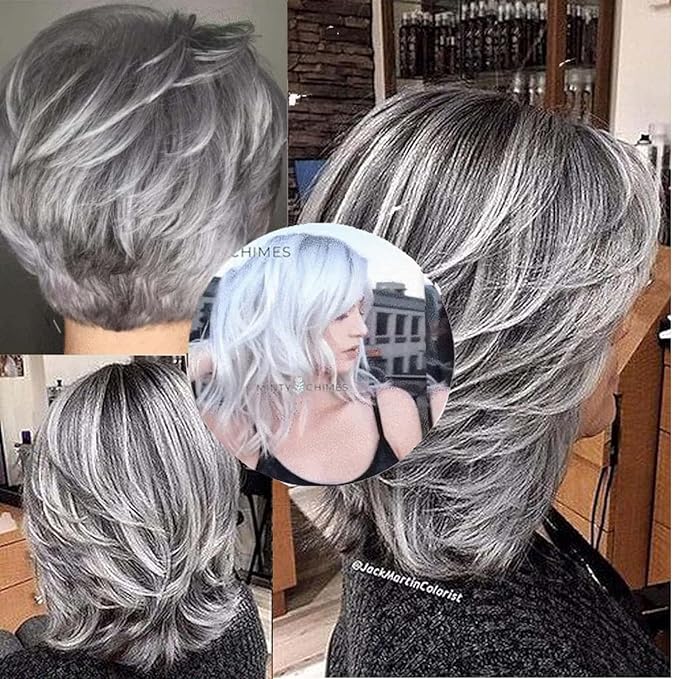 Silver Gray Hair Dye, Silver