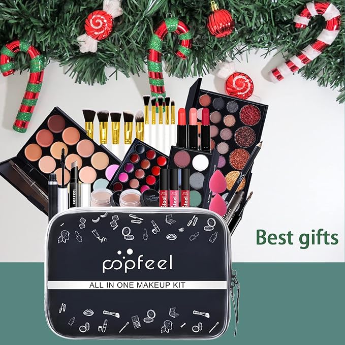 All-in-one Makeup Set for Beginners or Pros, Cosmetic-Gift