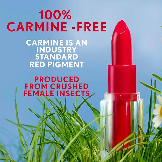 COVERGIRL Clean Lip Color, True Petal, Satin Finish, Squalane, Avocado & Aloe, Carmine-Free, Non-Drying, 0.12oz