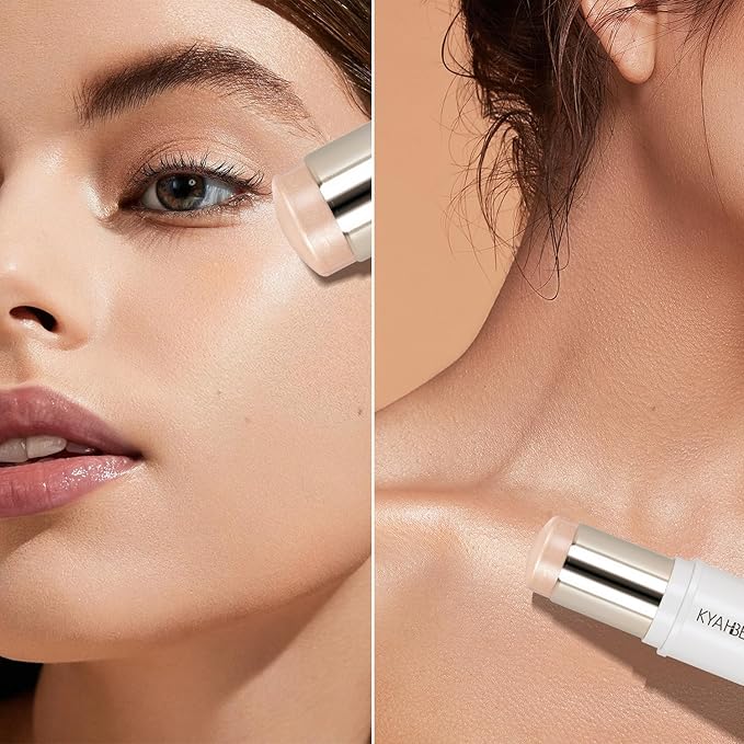 Dewy Highlighter Makeup, Highlighter Makeup Stick for Face Gold /0.53fl.Oz 15g