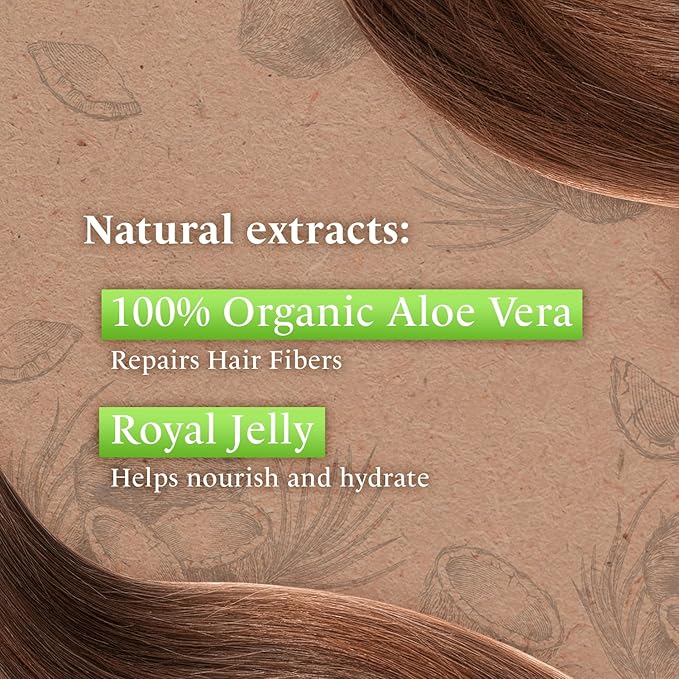 Tio Nacho Aloe Vera Deep Repair Shampoo, Organic Aloe Vera and Royal Jelly for Hair Repair and Protection, with Vegetable Keratin for Strength and Shine, Paraben, Salt, Silicone-Free, 14 Oz (3 Pack)