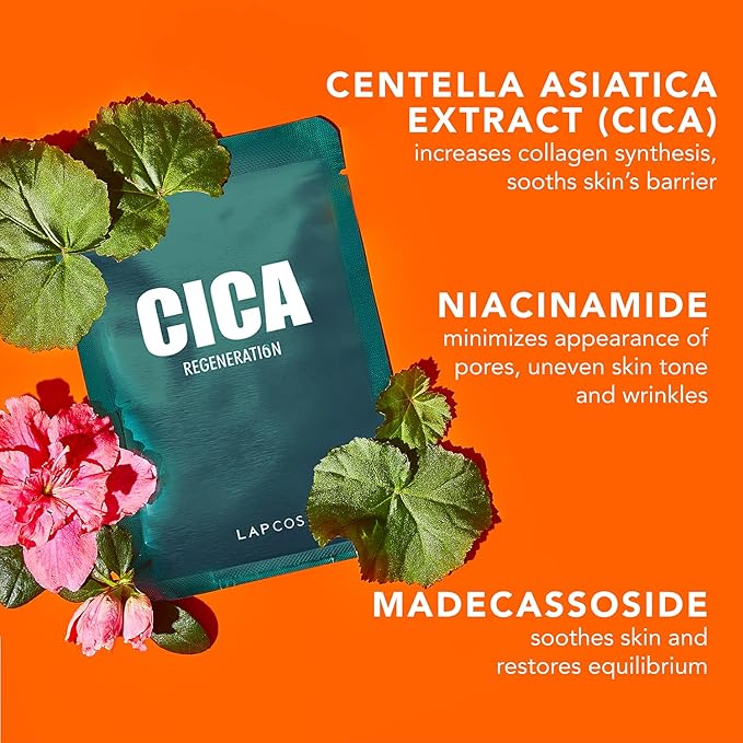 Lapcos cica sheet mask, daily