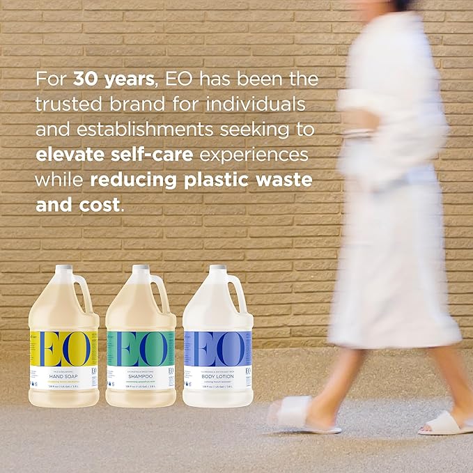 EO Conditioner, 1 Gallon, Grapefruit and Mint, Organic Plant-Based, Botanical Extracts