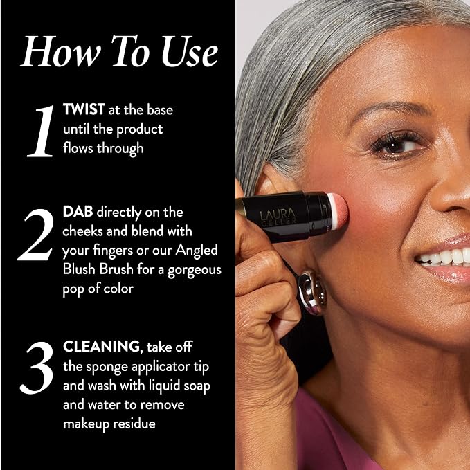 LAURA GELLER NEW YORK Serum Blush Tint, Lightweight Beautiful Blossom