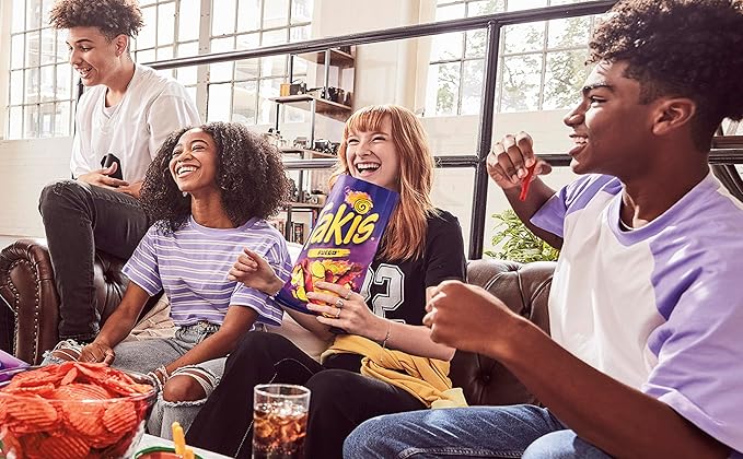 MAYBELLINE Lifter Plump Lip Gloss and Takis Chips, Chili Pepper Lip & Chip Combo, Fun Hot Bundle Includes 1 Lip Plumper in Hot Honey and 1 Bag of Takis Fuego Chips